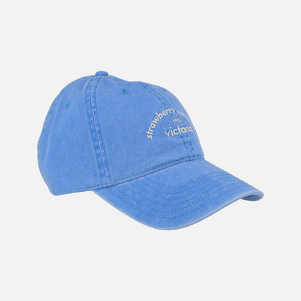 Victoria caps with embroidered message