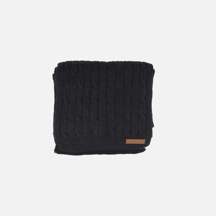 Conjunto de punto Caramelo de gorro bufanda y guantes