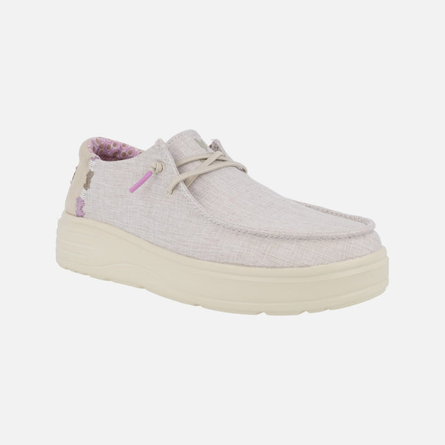 Poppy Wallabi Sneakers with platform