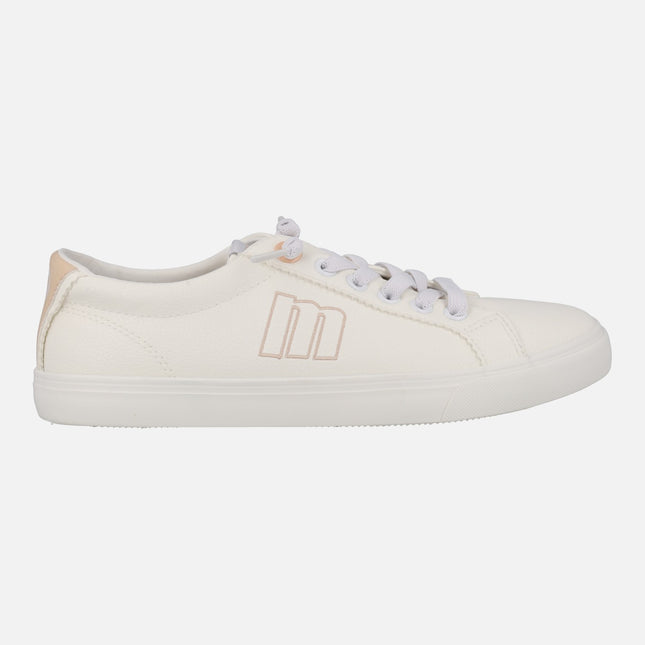 Aria white vegan sneakers