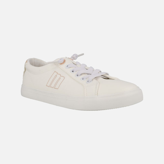 Aria white vegan sneakers