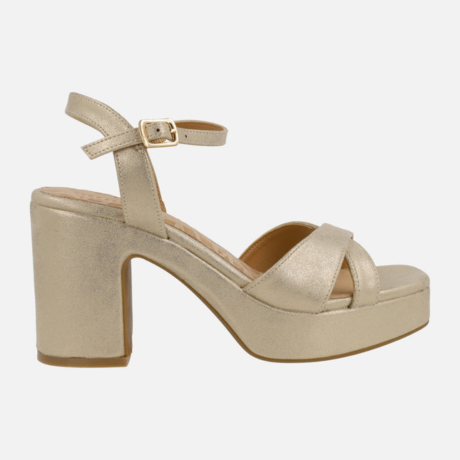 Sandalias de tacón Britt con plataforma