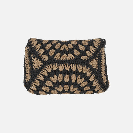 Dari crossbody Bags with flap and tassel ornament