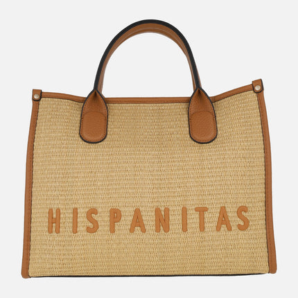 Bolsos Hispanitas multi posición en combinado natural