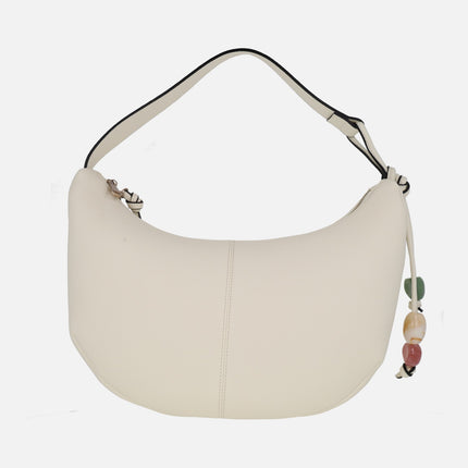 Bolsos Hobo Hispanitas estilo góndola con adorno de piedras