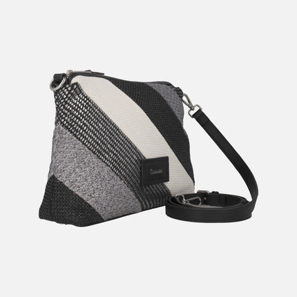 Narcea Crossbody Bags in raffia fabric