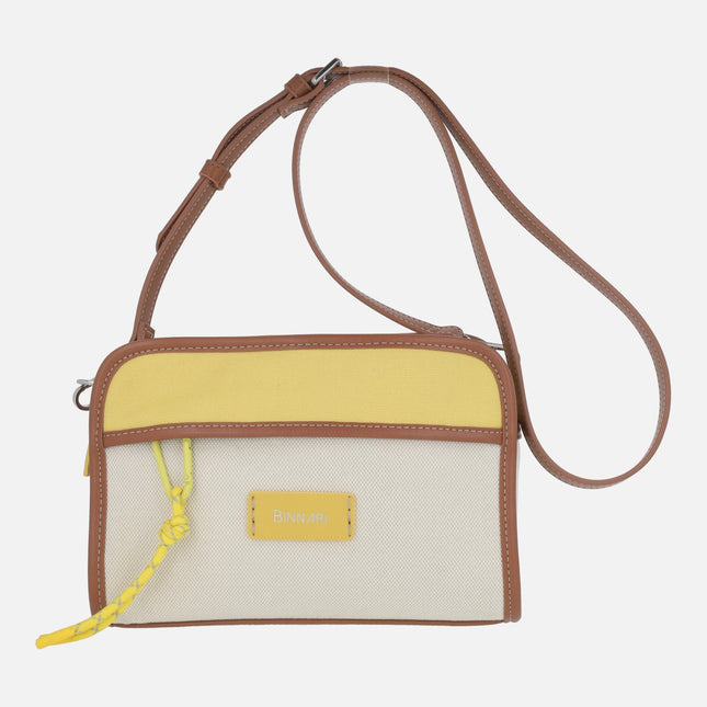 Bolsos bandolera en tejido bicolor Nervion