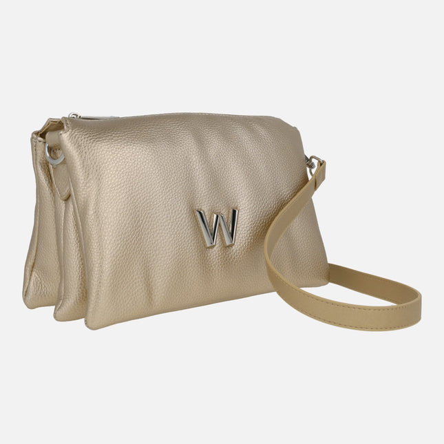 Wonders Drop crossbody bags with triple compartment