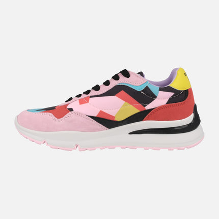 Multi color print sneakers Catherine by María Escoté