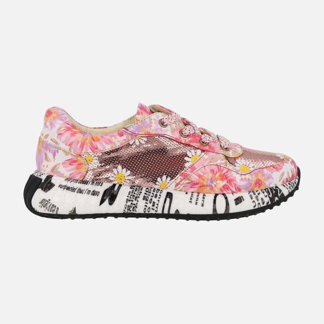 Laura Vita Burton 05 women's sneakers with sequins 