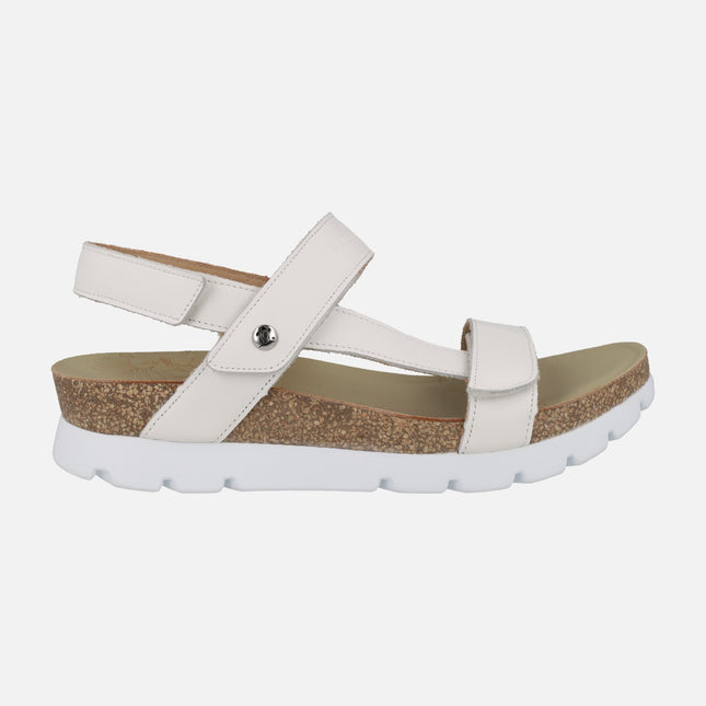 Sandalias de piel con cierre de velcros Selma