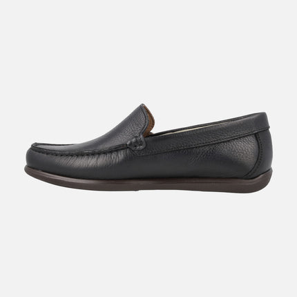 Zapatos mocasines de piel para hombre Pitillos