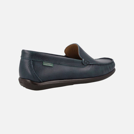 Zapatos mocasines de piel para hombre Pitillos