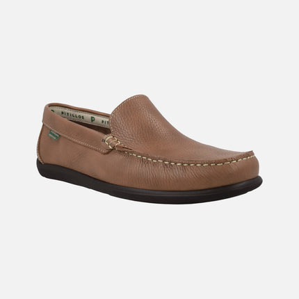 Zapatos mocasines de piel para hombre Pitillos