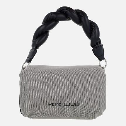 Bolsos de mano con asa trenzada y bandolera incluída