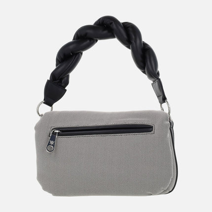 Bolsos de mano con asa trenzada y bandolera incluída