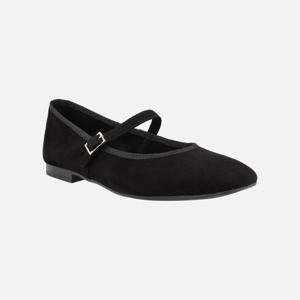 Nicolle mary jane style suede ballerinas