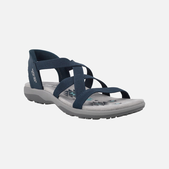 Sandalias de tiras elásticas Skechers Slip Ins Reggae Slim-Stretch Flex