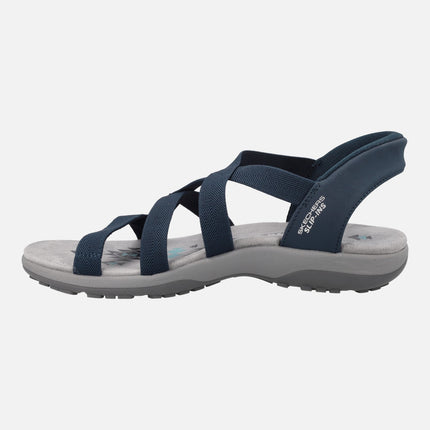 Sandalias de tiras elásticas Skechers Slip Ins Reggae Slim-Stretch Flex