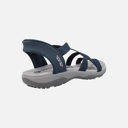 Sandalias de tiras elásticas Skechers Slip Ins Reggae Slim-Stretch Flex