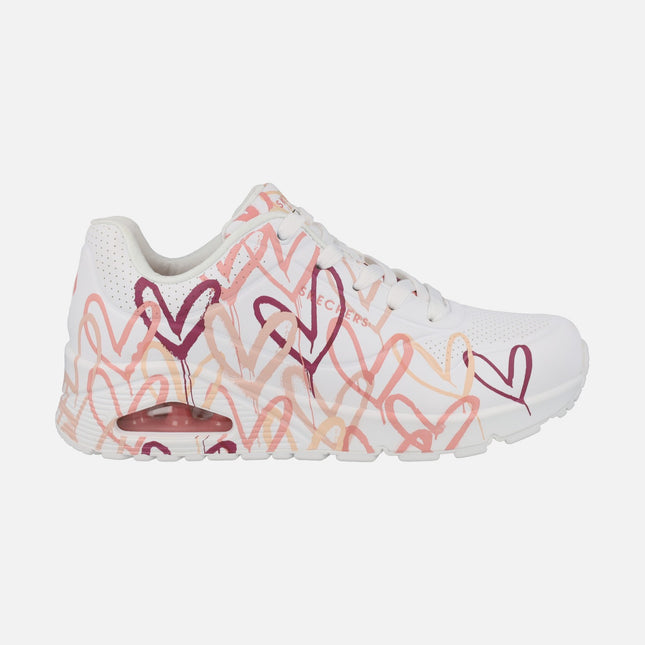 Skechers x Jgoldcrown Uno - spread of love women's sneakers