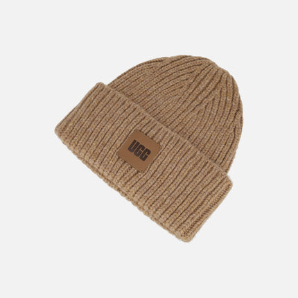 Gorros UGG CHUNKY RIB BEANIE de punto para hombre