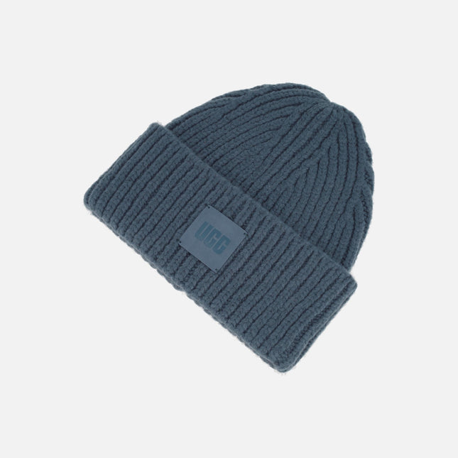 Gorros UGG CHUNKY RIB BEANIE de punto para hombre
