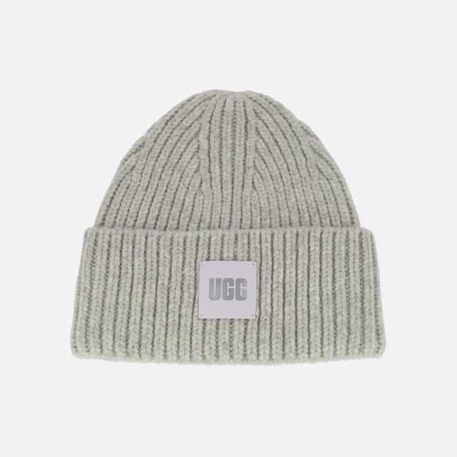 Gorros de punto para mujer UGG Chunky Rib Beanie W Logo