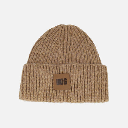 Gorros de punto para mujer UGG Chunky Rib Beanie W Logo