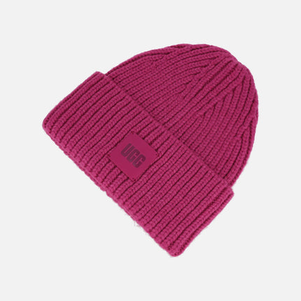 Gorros de punto para mujer UGG Chunky Rib Beanie W Logo