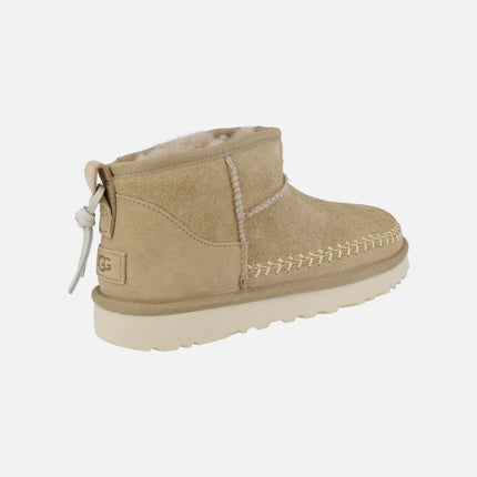 Botas Ugg Classic ultra mini Biarritz Mustard Seed
