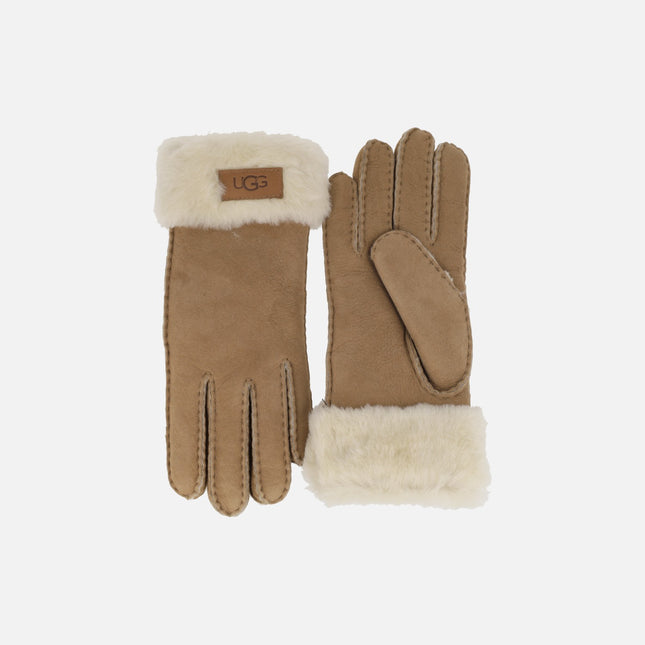 Guantes para mujer UGG Turn Cuff Gloves chesnut