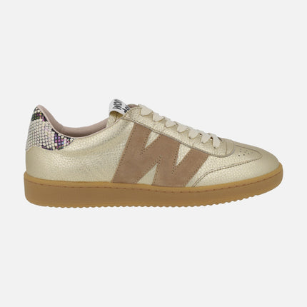 Wonders retro leather sneakers