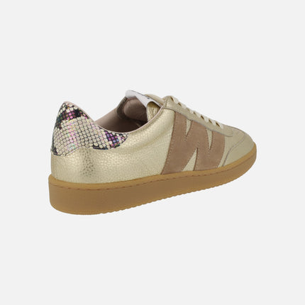 Wonders retro leather sneakers