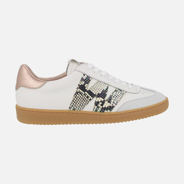 Wonders retro leather sneakers