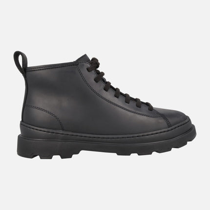 Botines para hombre Brutus en piel negra