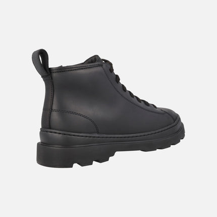 Botines para hombre Brutus en piel negra