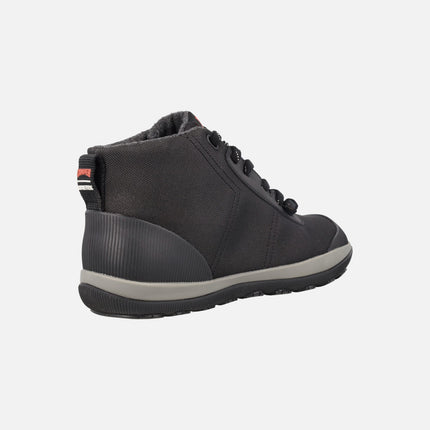 Botines Peu Pista GM en tejido negro para hombre con membrana Gore tex