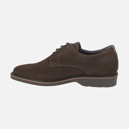 Zapatos de serraje con cordones para hombre estilo blucher Watford