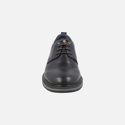 Zapatos de piel con cordones estilo casual Berna M9J-4183