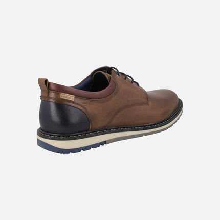 Zapatos de piel con cordones estilo casual Berna M9J-4183