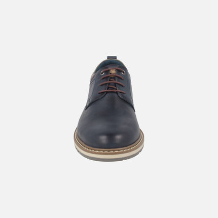 Zapatos de piel con cordones estilo casual Berna M9J-4183