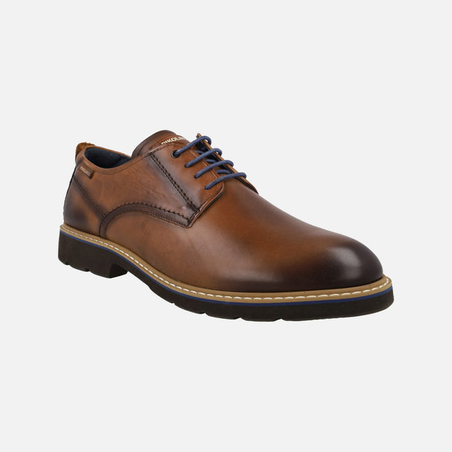 Zapatos de piel con cordones para hombre Alarcón
