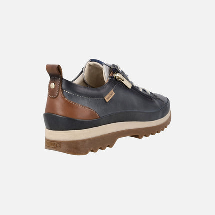 Zapatos deportivos con cordones y cremallera para mujer Vigo