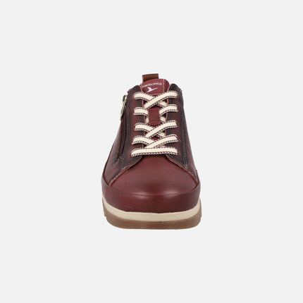 Zapatos deportivos con cordones y cremallera para mujer Vigo