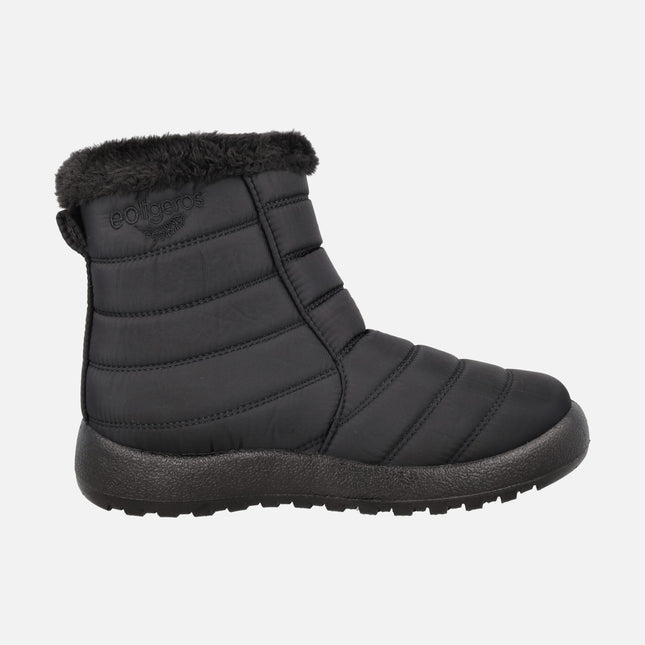 Botas Filomena para mujer en tejido Waterproof con forro cálido
