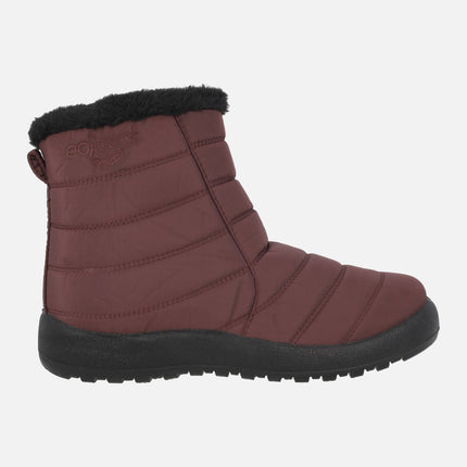 Botas Filomena para mujer en tejido Waterproof con forro cálido