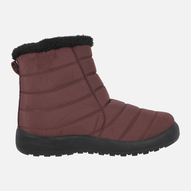Botas Filomena para mujer en tejido Waterproof con forro cálido
