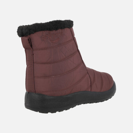 Botas Filomena para mujer en tejido Waterproof con forro cálido