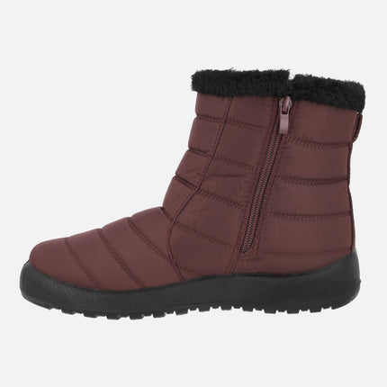 Botas Filomena para mujer en tejido Waterproof con forro cálido